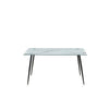 Tavolo Mirror 120X80X75 Vetro Marmo 112- 1,0 Pz
