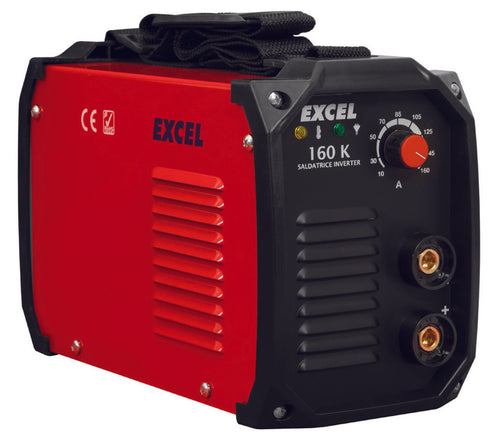 Saldatrice Elettrica Inverter 160K Mm.310X200X140H. Peso Kg.4.3 Excel
