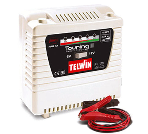 Caricabatterie Touring 11 4,5A 6/12V Telwin