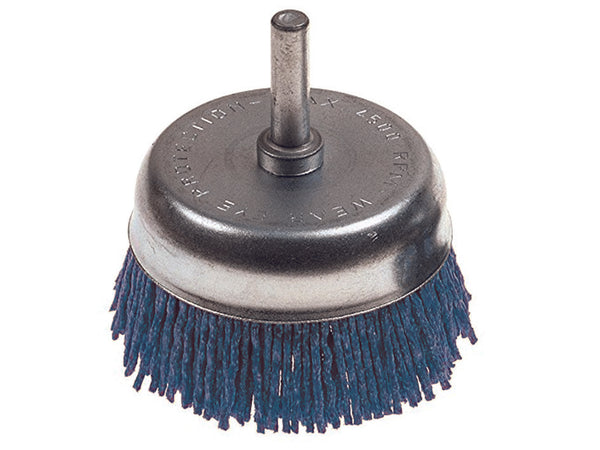 Spazzola A Tazza In Nylon Abrasivo Blu- - Ø Mm.70 Pg 497.35 - 1 Blister Pg