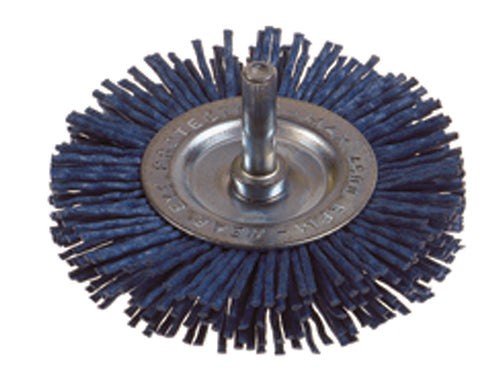 Spazzola Circolare In Nylon Abrasivo Blu- - Ø Mm.75 Pg 497.10 - 1 Blister Pg