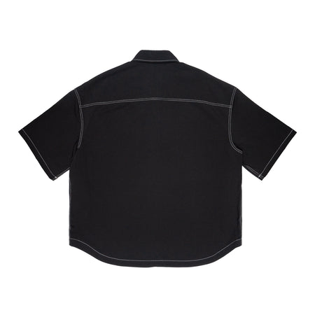 KARL LAGERFELD Camicia Over Uomo Karl Lagerfeld Black da uomo