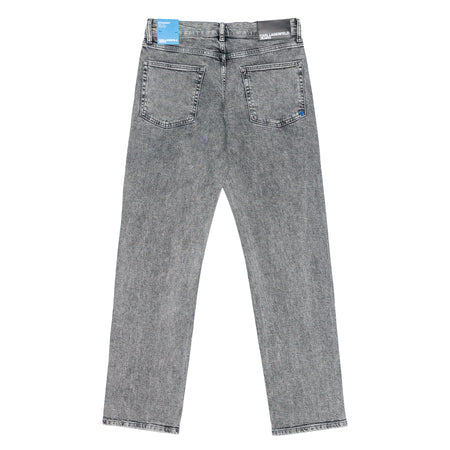 KARL LAGERFELD Jeans Gamba Dritta Uomo Karl Lagerfeld Washed Black da uomo