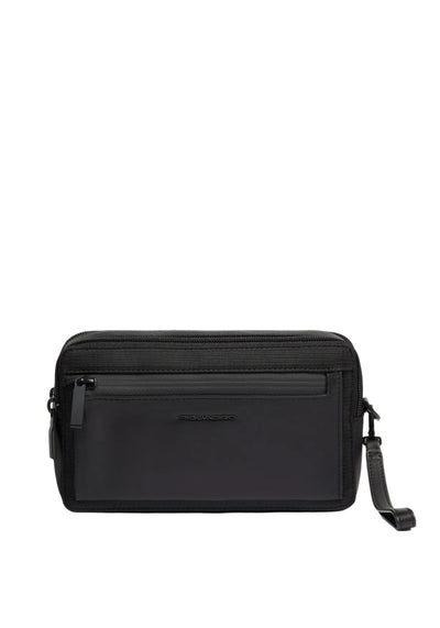 PIQUADRO Pochette 2 comparti Uomo piquadro AC4221S136R-N Nero da uomo
