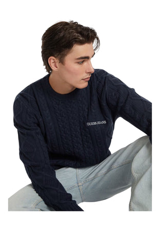 GUESS JEANS Maglione Uomo Guess Jeans regular Fit da uomo