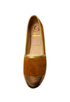 KANNA Scarpe Donna Kanna Espadrillas Galaxy oro-Ante cognac da donna