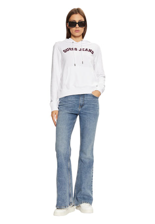 GUESS JEANS Felpa con cappuccio Donna Guess Jeans Regular Fit da donna