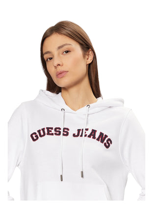 GUESS JEANS Felpa con cappuccio Donna Guess Jeans Regular Fit da donna