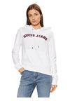 GUESS JEANS Felpa con cappuccio Donna Guess Jeans Regular Fit da donna