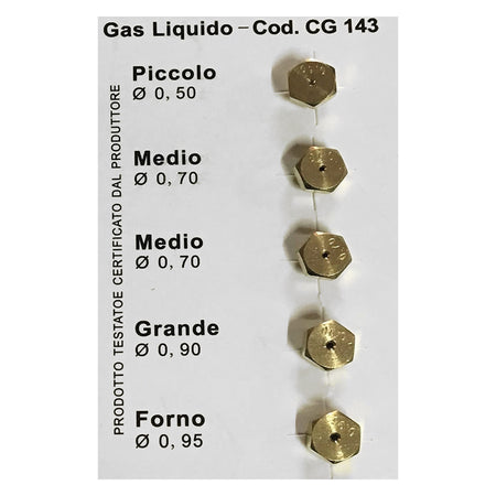 Ugelli Per Cucina Per Gpl - Blister Koncreto