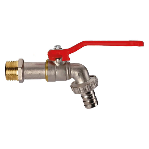 Rubinetto Portagomma A Sfera 1 - Pz. 1 - Blister Koncreto