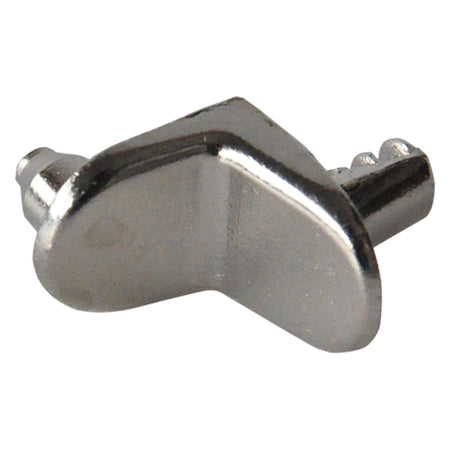 Mensolina Reggipiano Con Perno Pz 8 - Nichelata - Blister Koncreto