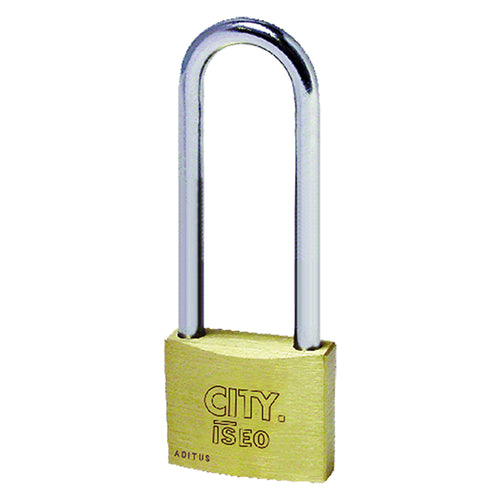 Lucchetto Rettangolare Arco Lungo Mm 40 - Pz. 1 - Blister Koncreto