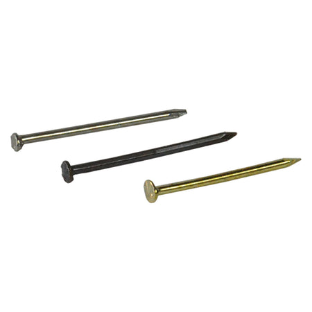 Chiodi Testa Raggiata Pz 100 Nichelati - Blister Koncreto