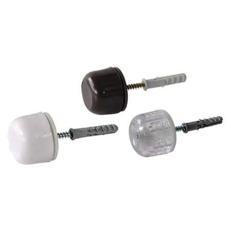 Paracolpi Boero Pz 2 C/Tassello - Col. Bianco - Blister Koncreto