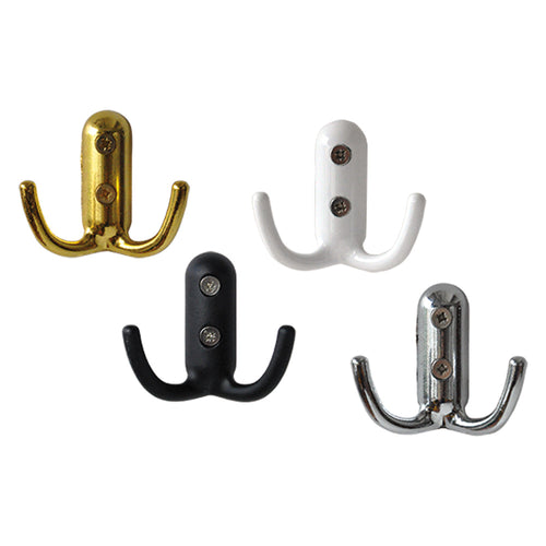 Appendiabito 2 Ganci Pz 1 - Oro - Blister Koncreto