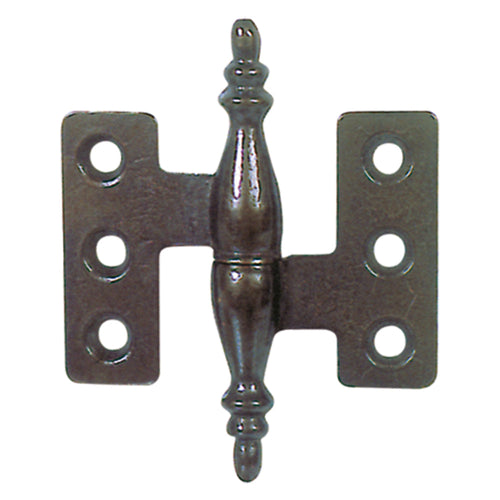 Cerniera Barocco Mm.40X40 - Pz.2 Sx Ott.Lucido - Blister Koncreto