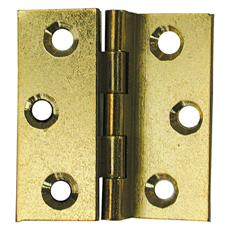 Cerniera Mezzo Collo Ottone Mm. 60X50 - Pz. 2 - Blister Koncreto