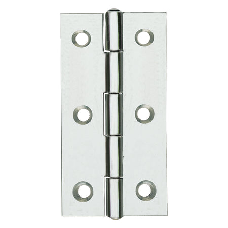 Cerniera In Acciaio Inox Art.120In Mm. 50 X 31 - Pz. 2 - Blister Koncreto