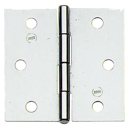 Cerniera In Acciaio Inox Art.121In Mm. 50 X 50 - Pz. 2 - Blister Koncreto