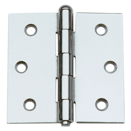 Cerniera In Acciaio Inox Art.124In Mm. 76 X 76 - Pz. 2 - Blister Koncreto