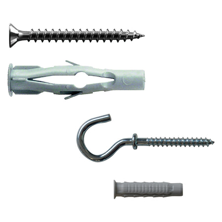 Tassello Nylon Mm. 6 Con Occhiolo Aperto - Pz. 8 - Blister Koncreto