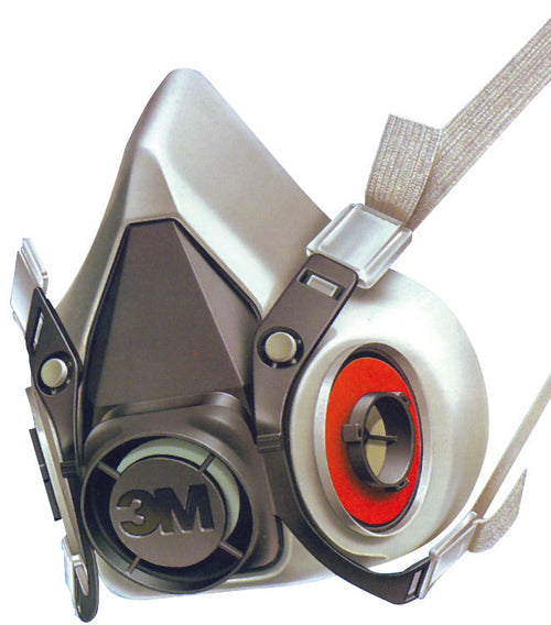 3M Facciale A Semimaschera 6200 Media