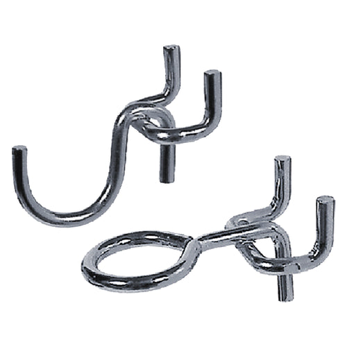 Gancio Per Pannelli Portautensili Uncino - Mm 20 - Pz. 4 - Blister Koncreto