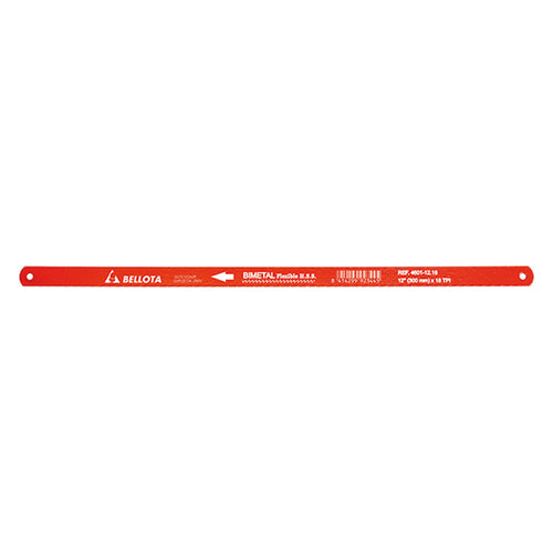 Lama Per Ferro Hss Bimetallica Cm 30 - 18 Denti- 10 Pezzi - Bellota