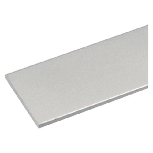 Profilo Per Fai Da Te Piatto Mm 30X2 - Mt 1 Col.Argento- 8 Pezzi - Uniko