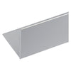 Profilo Per Fai Da Te Angolare Mm 30 X 30 X 1 - Mt 1 Col.Argento- 10 Pezzi - Uniko