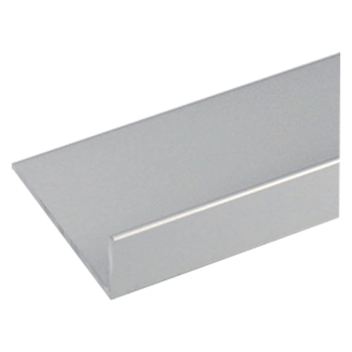 Profilo Per Fai Da Te Angolare Tipo 'L' Mm 40 X 15 X 1,5 - Mt 1 Col.Argento- 10 Pezzi - Uniko