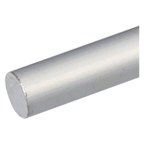 Profilo Per Fai Da Te Tipo Tondo Pieno Ø Mm 10 - Mt 2 Col.Argento- 8 Pezzi - Uniko