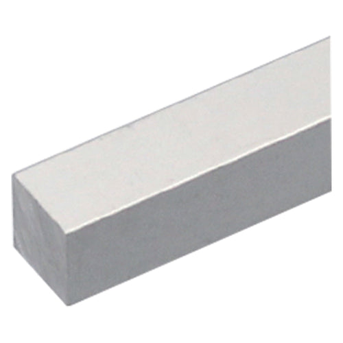 Profilo Per Fai Da Te Quadro Pieno Mm 10 X 10 - Mt 2 Col.Argento- 8 Pezzi - Uniko