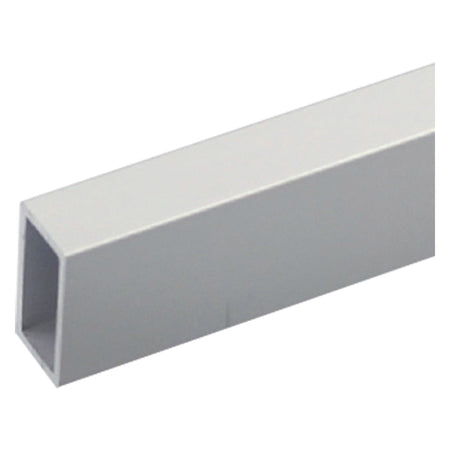 Profilo Per Fai Da Te Tubo Rettangolare Mm 30 X 15 X 1 - Mt 2 Col.Argento- 8 Pezzi - Uniko