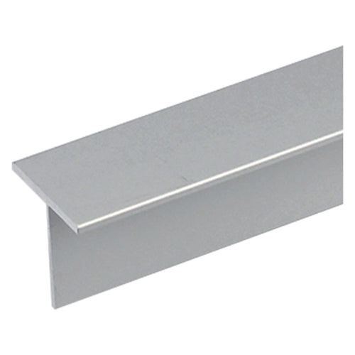 Profilo Per Fai Da Te A 'T' Mm 20 X 20 X 1,5 - Mt 2 Col.Argento- 10 Pezzi - Uniko