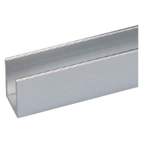 Profilo Per Fai Da Te Tipo 'U' Mm 10 X 10 X 1 - Mt 1 Argento Bril.- 10 Pezzi - Uniko