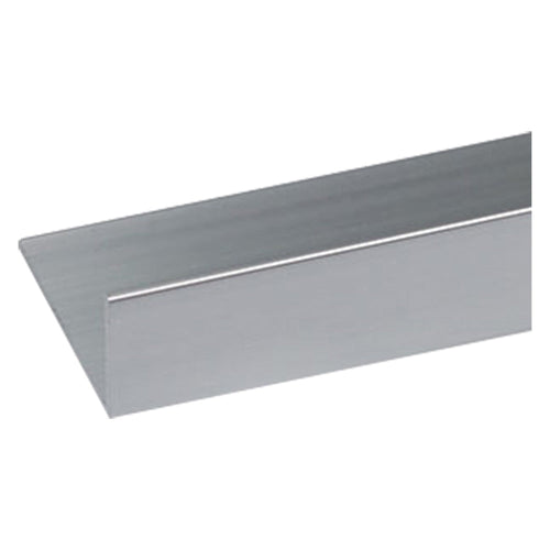 Profilo Per Fai Da Te Angolare Tipo 'L' Mm 25 X 15 X 1,5 Mt 2 Arg.Brillante- 8 Pezzi - Uniko