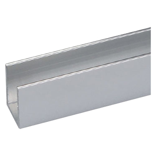 Profilo Per Fai Da Te Tipo 'U' Mm 10 X 10 X 1 - Mt 2 Argento Bril.- 10 Pezzi - Uniko