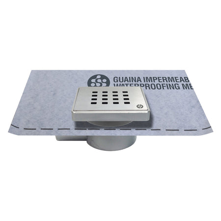 Chiusino Sifonato Con Guaina Cm 10 X 10 X H.Totale 11