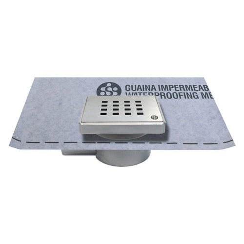 Chiusino Sifonato Con Guaina Cm 10 X 10 X H.Totale 11