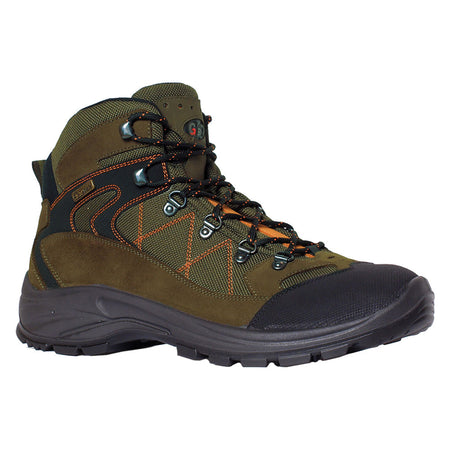 Scarpe Per Trekking Alte 'Egipt' N. 46 - Verde/Arancio - Garsport