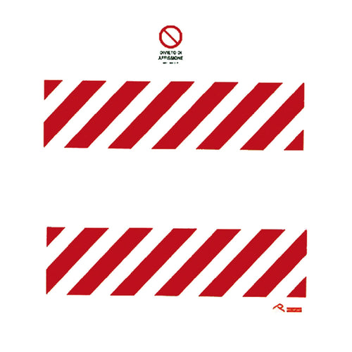 Cartello 'Divieto Di Affissione' Cm 180 X 98 - Eurosignals