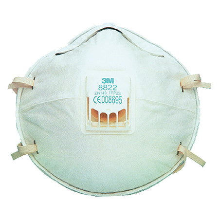 Maschera Respiratoria Serie 8000 Classic Con Valvo 8822 Ff P2- 10 Pezzi - 3M