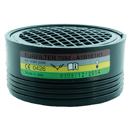 Filtro Per Maschera A1 - B1 - E1 - K1- 8 Pezzi - Milla