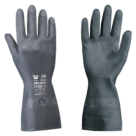 Guanti Neoprene 'Neo Eco' L- 12 Coppia - Neri