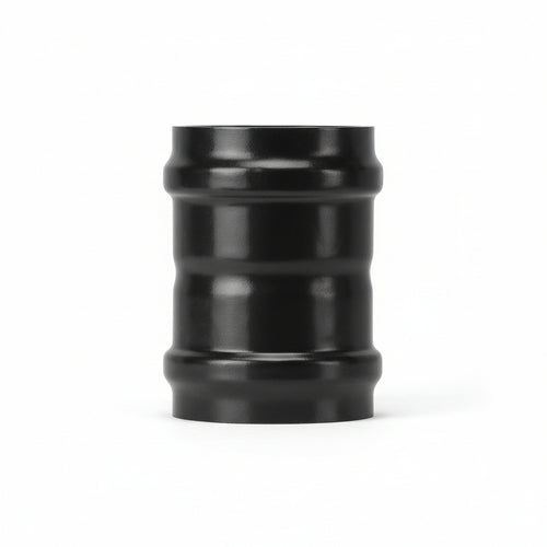 Raccordo F/F Per Stufe A Pellet Nero Opaco Pesante Mm.1,2 Ø Cm.8 F/F Save