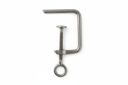Morsetti Traforo- - Mm.50 In Ferro Lucido - 6 Pezzi
