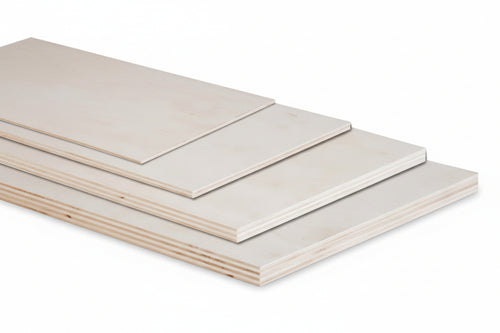 Tavola Compensato Di Pioppo Grezzo Mm.5X300X830 Pircher