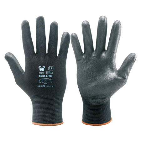 Guanti 'Eco-Lite' Tg. 7 Nero- 12 Coppia - Neri